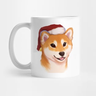 Cute Shiba Inu Drawing Mug